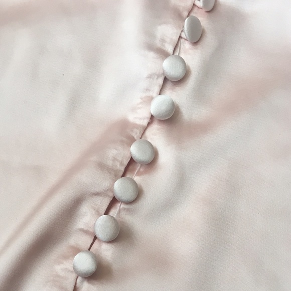 silky button up cami in rose - Picture 4 of 5