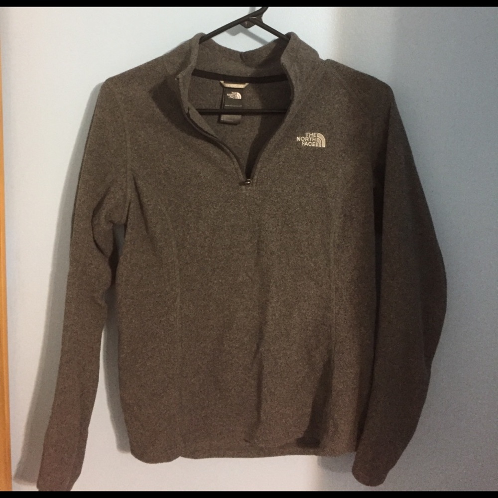 Women's north face quarter zip