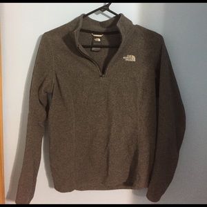 Women's north face quarter zip