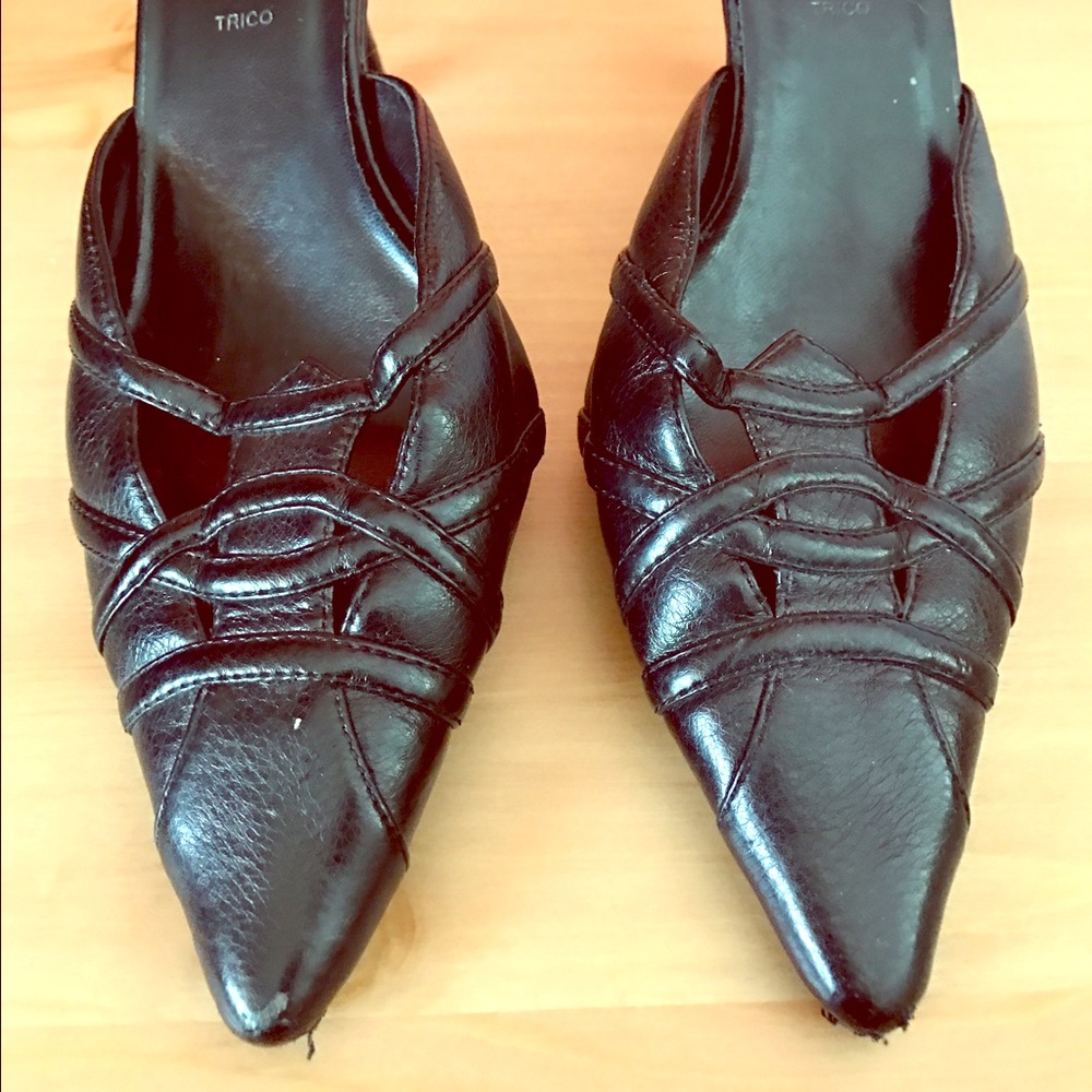 Pointed Toe Mules