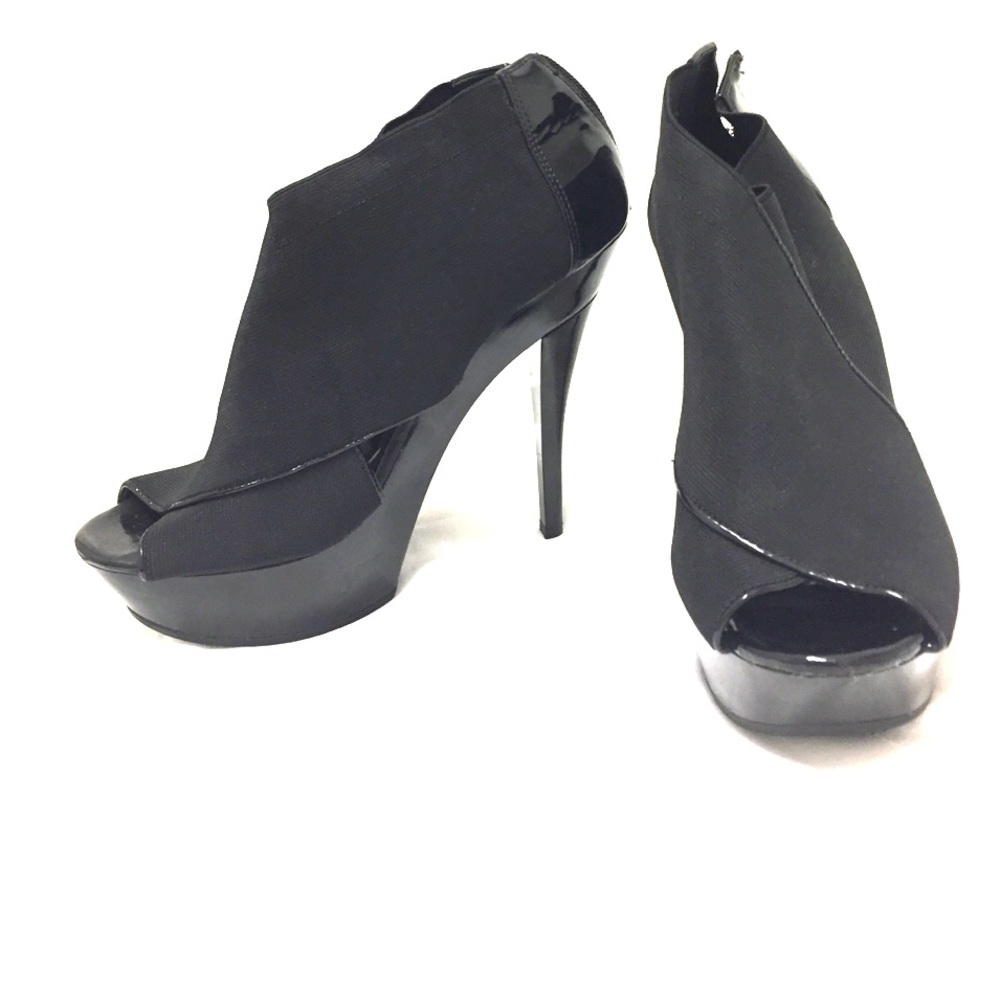 BCBGeneration Black Platform Stiletto Sz 9w