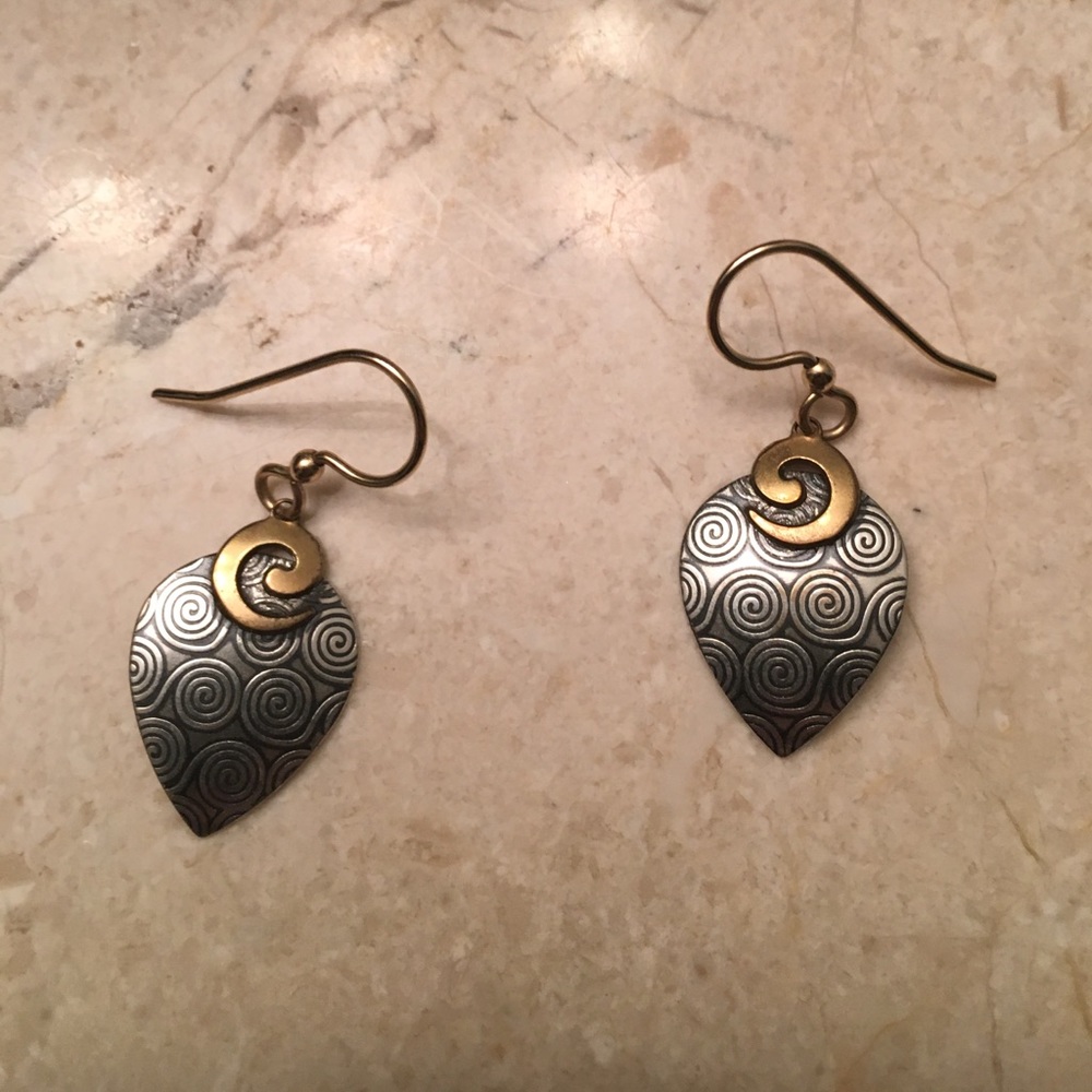 Hanging earrings