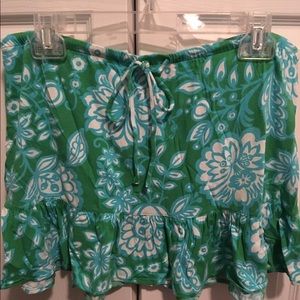 J.crew cotton, cover up skirt