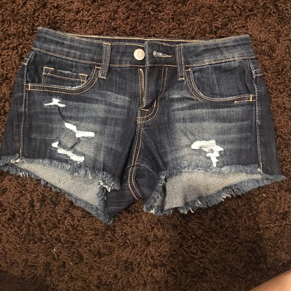 KLIQUE B JEAN SHORTS from drygoods