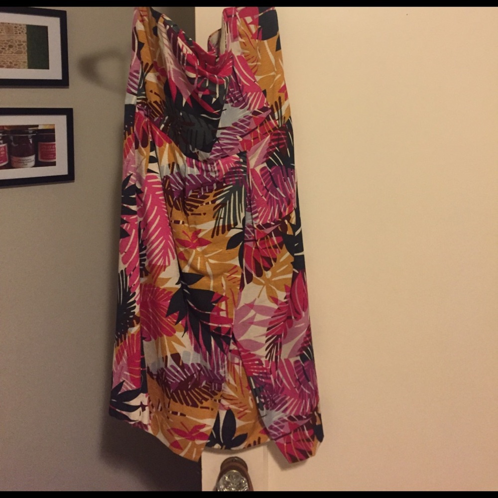 Strapless dress