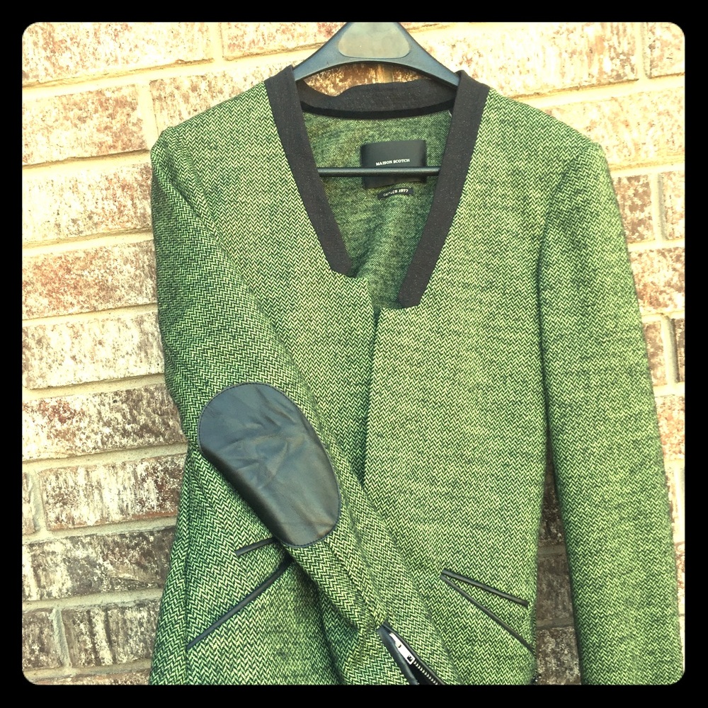 MAISON SCOTCH Green Blazer!!!!