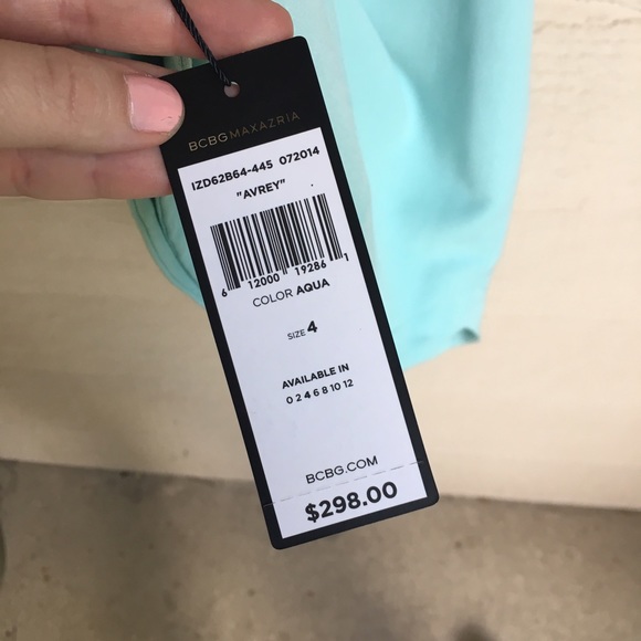 Mint/Nude BCBG Dress NWT - Picture 4 of 6