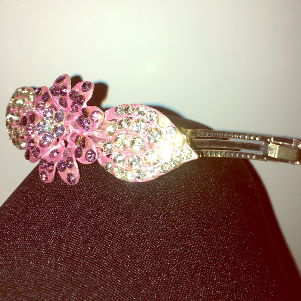 Shine up flower hair clip!Comment suggestion!