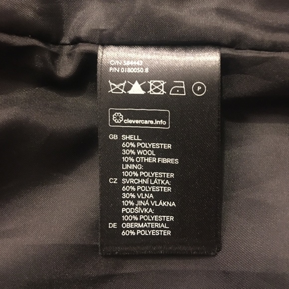 H&M Wool Coat Size: 38R - Picture 4 of 8