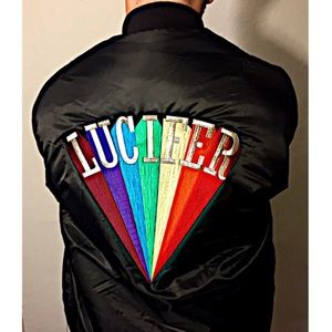 Lucifer Rising bomber jacket by Kenneth Anger