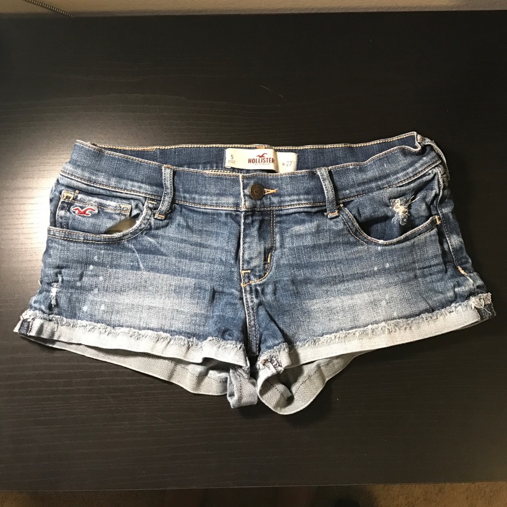 Distressed Hollister Shorts