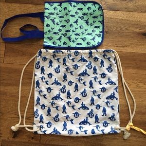 Lululemon See Wheeze drawstring bag