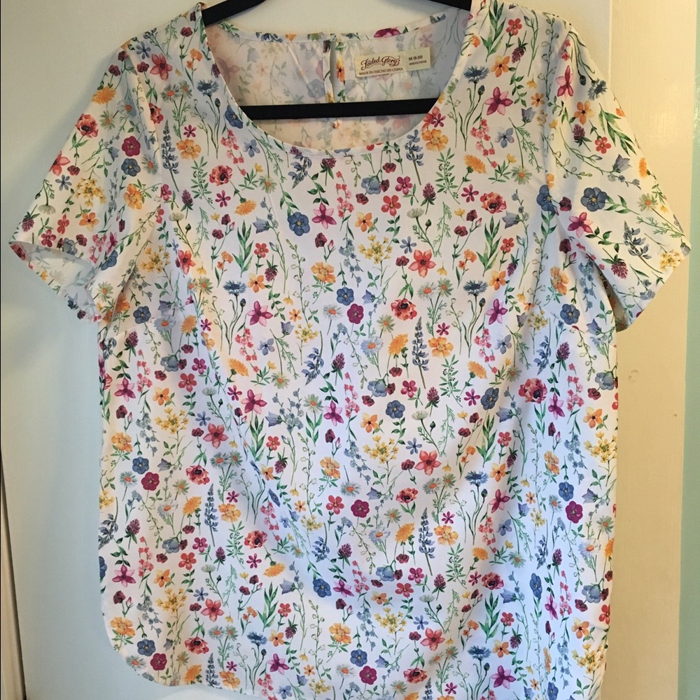 Beautiful floral blouse