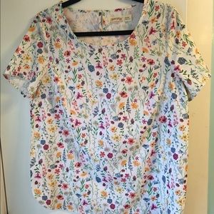 Beautiful floral blouse