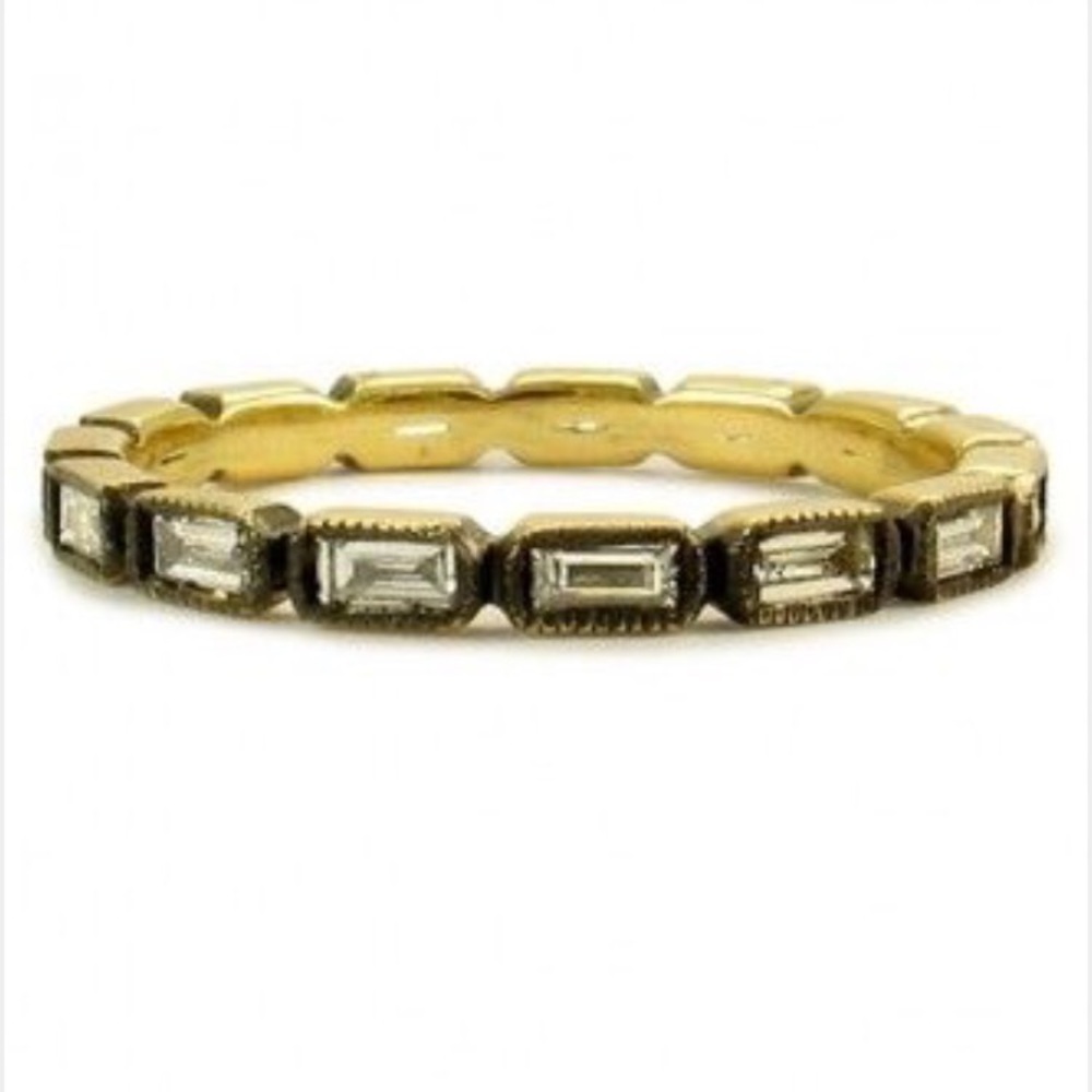 Catbird, Ila 💍 Eternity Ring 18k Baguette Diamond
