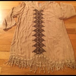 Shoreline beach apparel beige Supersoft rayon