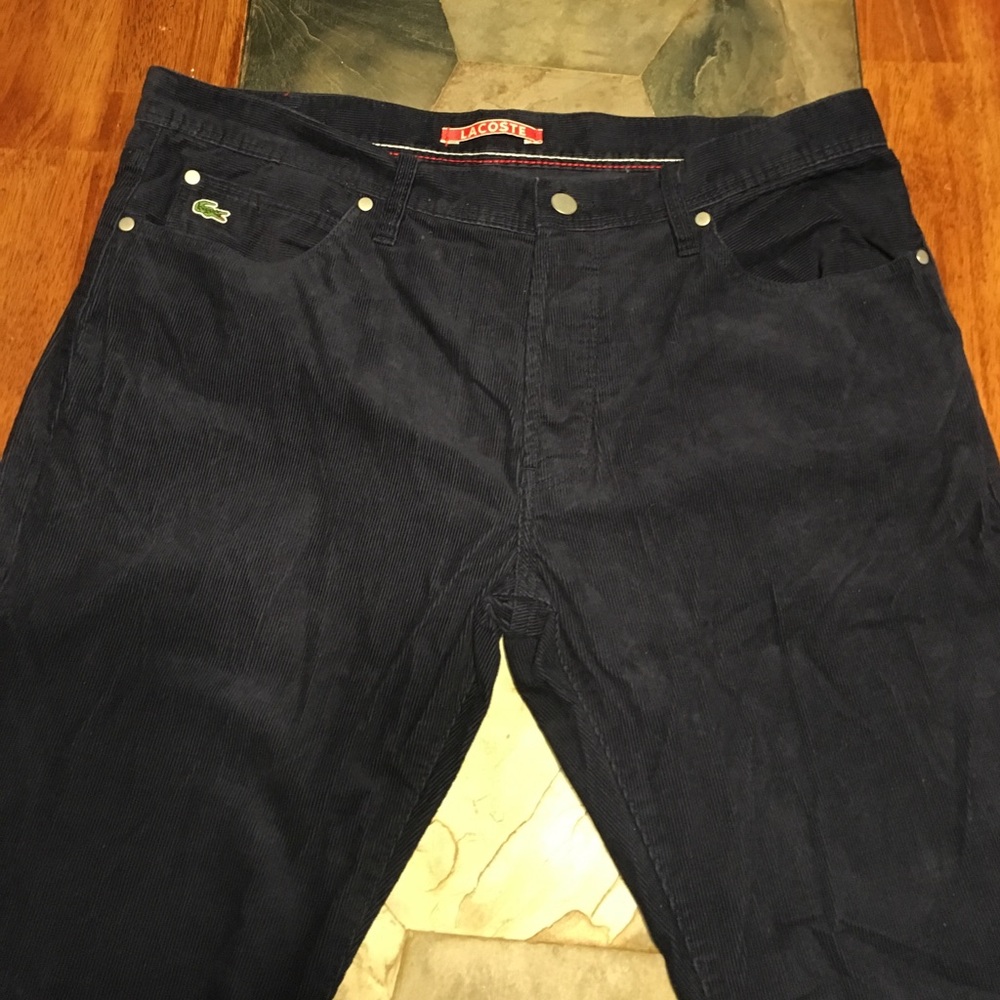 Lacoste Corduroy Pants