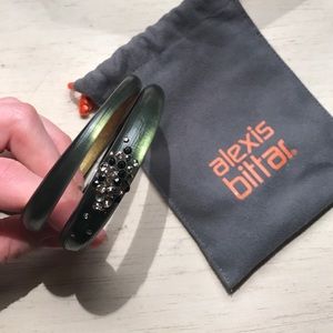 Alexis Bittar Tapered Bangles