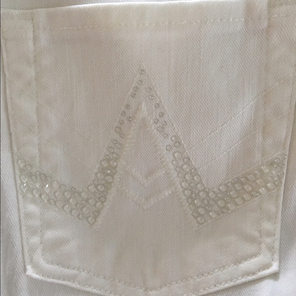 New White 7 jeans