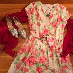 Isaac Mizrahi for target neon print dress