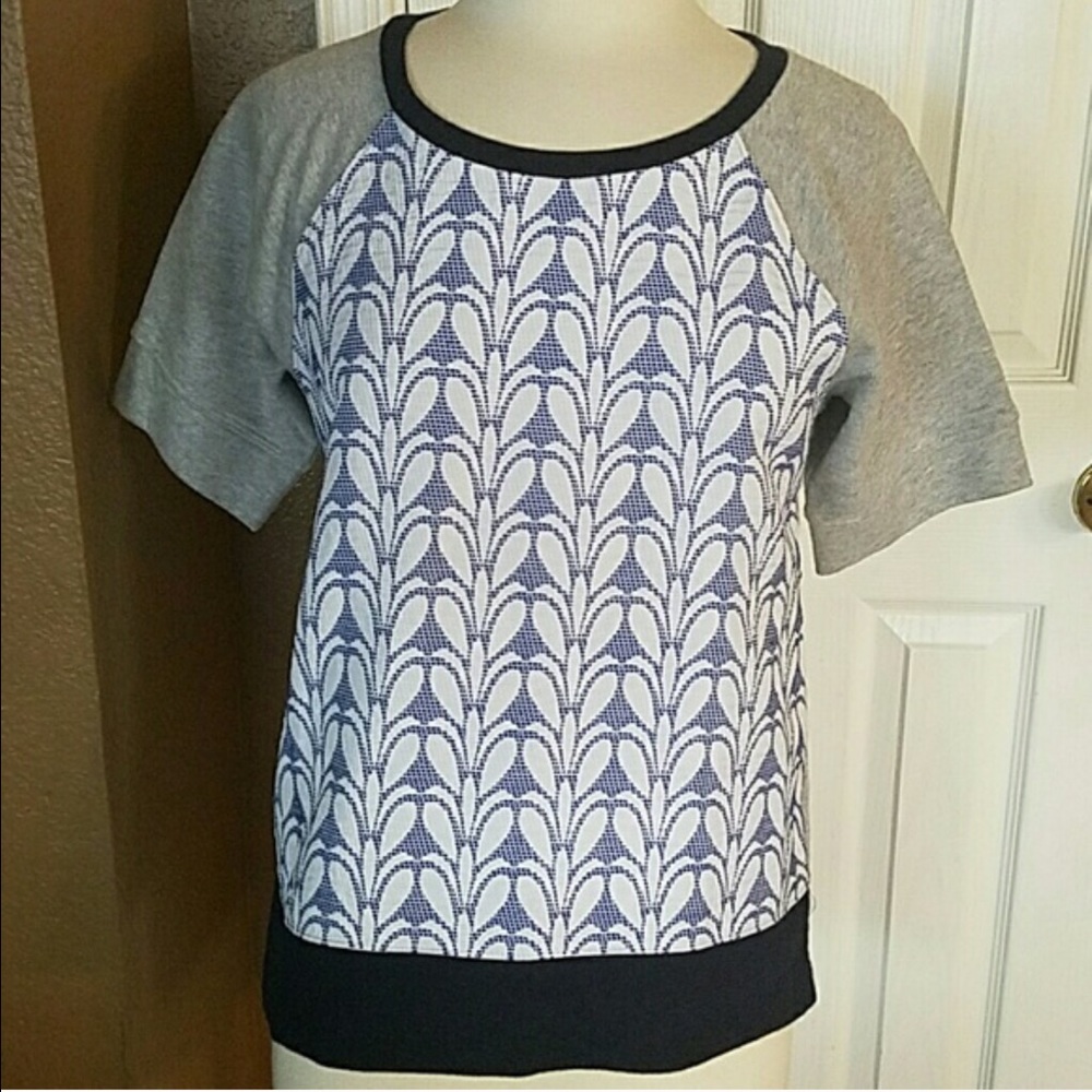 J. Crew small panel sweatshirt shirt