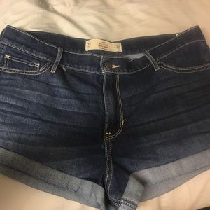 High rise hollister shorts
