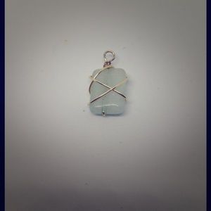 handmade wire wrapped pendent