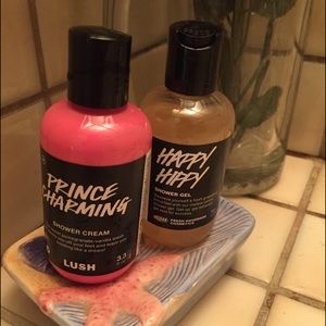 Lush Shower Gels Prince Charming Happy Hippy