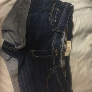 Low rise hollister shorts