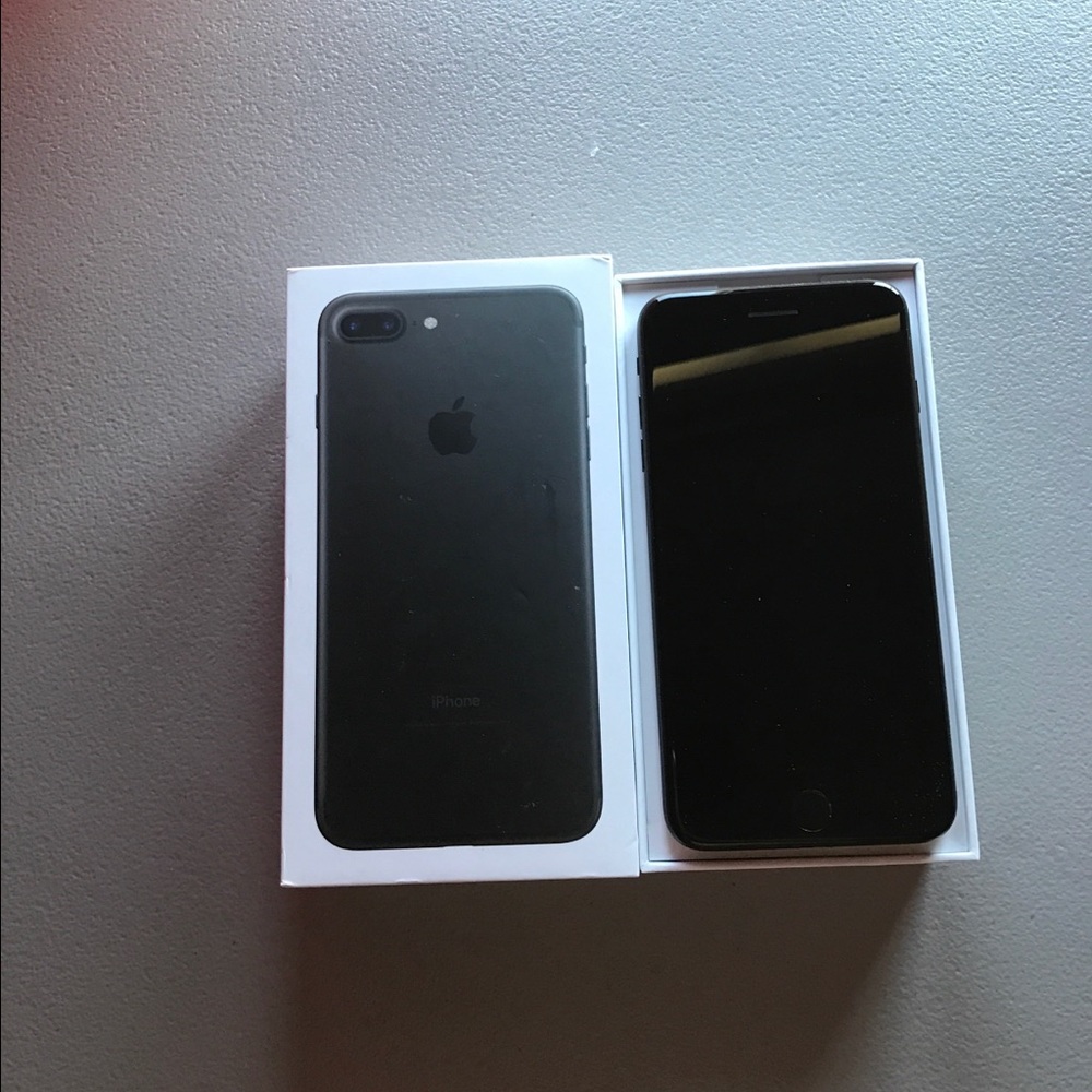 This is a iPhone 7 matte black