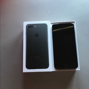 This is a iPhone 7 matte black