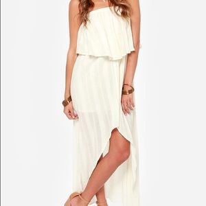 Cream Maxi Dress