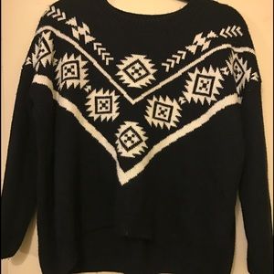 Printed sweater