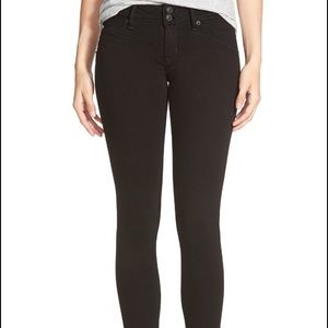 Hudson Collin Black Skinny Jeans