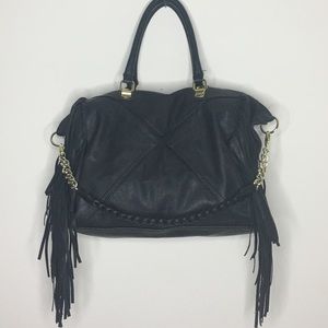 Steve Madden Black Leather Bag
