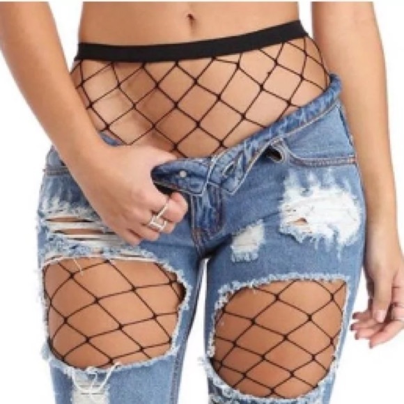 🆕Black sexy fishnet tights - Picture 4 of 5