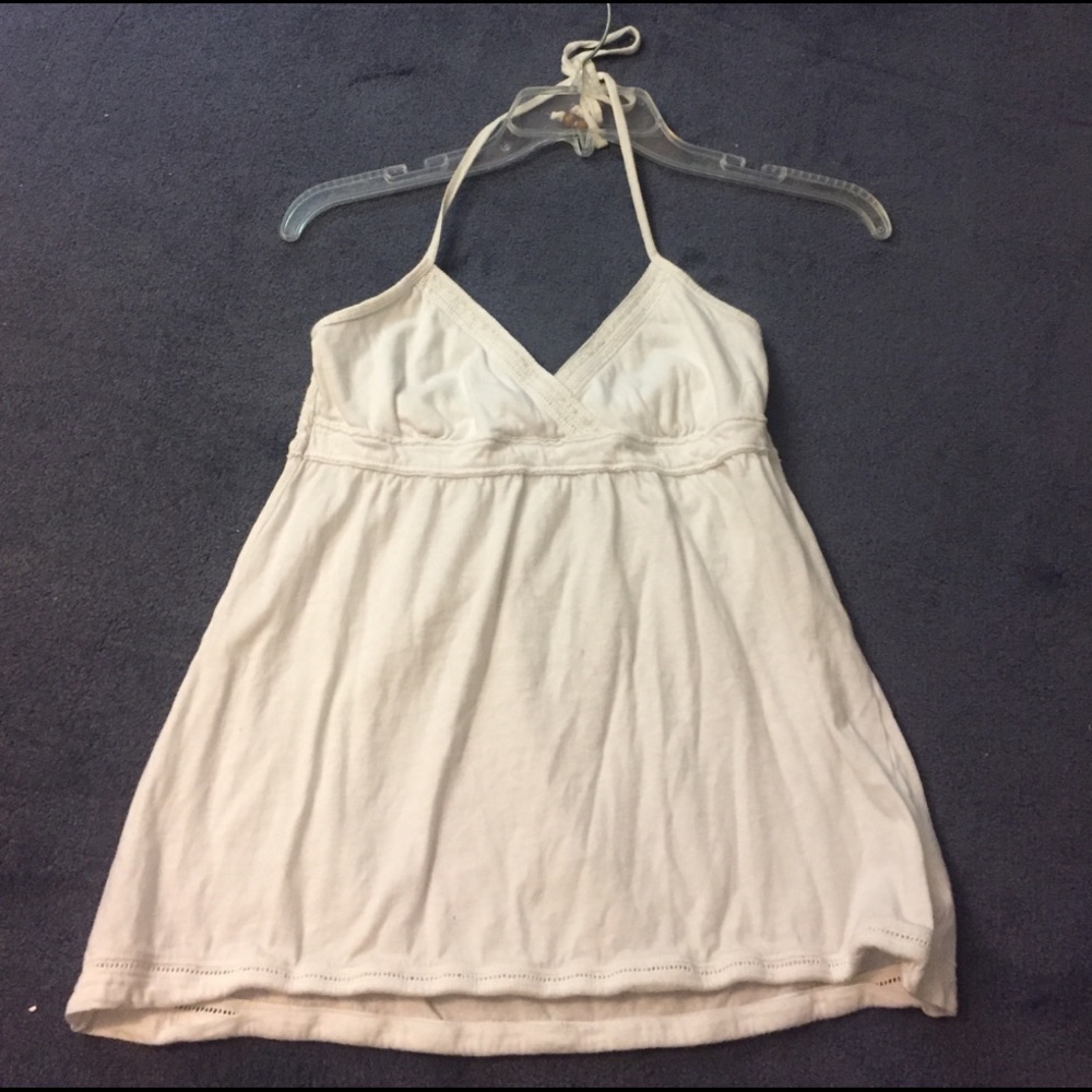 Aeropostale White Halter Top