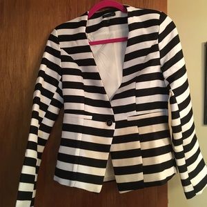 Striped blazer