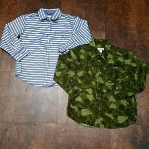 Boys Nautica and Cherokee Button Down Shirts