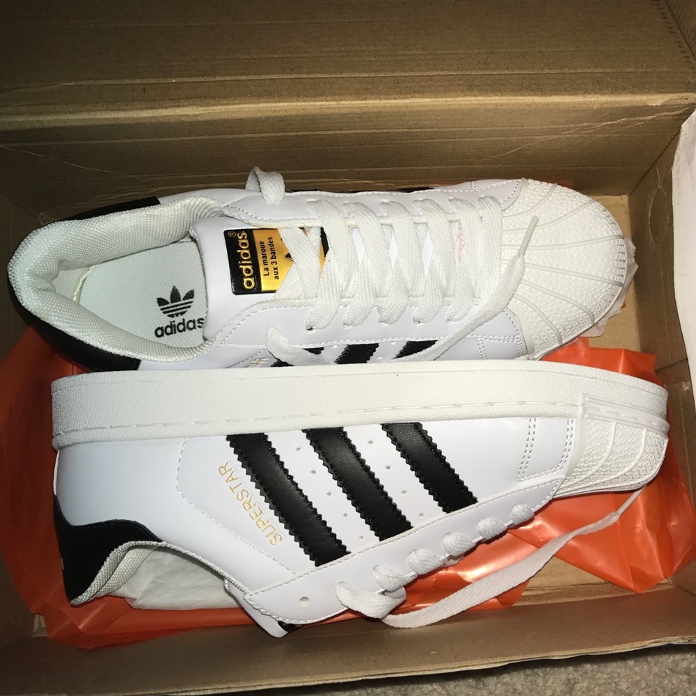 Adidas Superstars dupes (not originals)