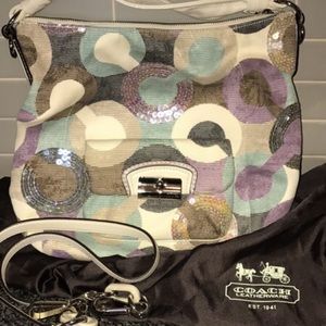 Limited Edition - Coach Sequin Hobo Bag