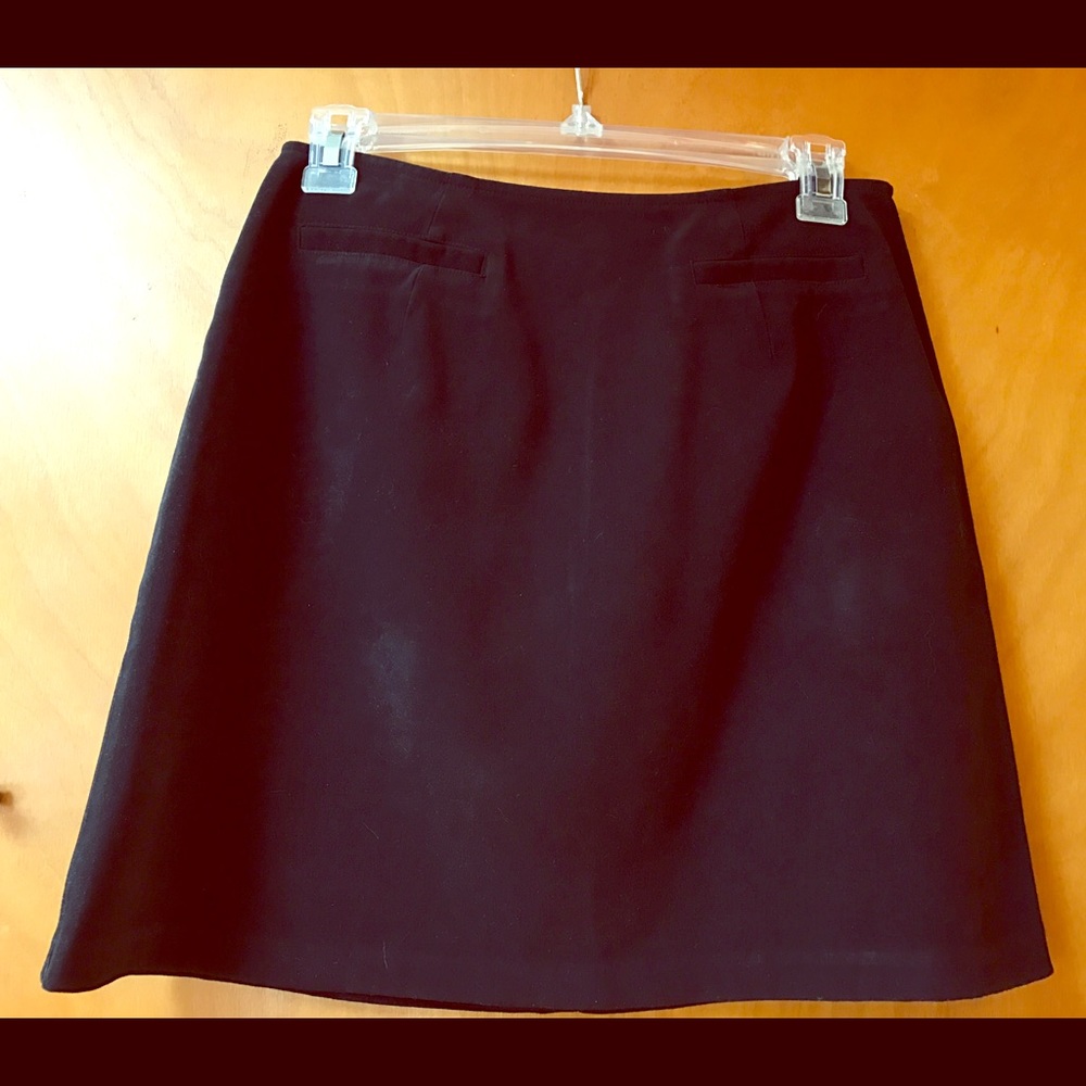 Vintage 90s Black Mini Skirt
