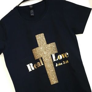 'Real Love' inspirational wear T-shirt