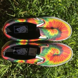 Tie Dye Vans Shoes