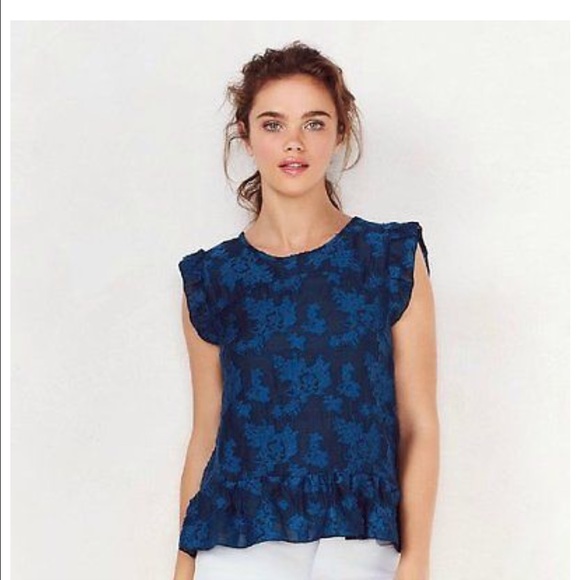 LC Lauren Conrad Tops - NWT Lauren Conrad Stunning Jacquard Shell Top