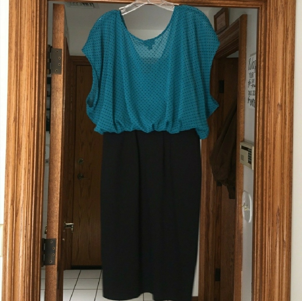 Torrid Polkadot Dress 0X