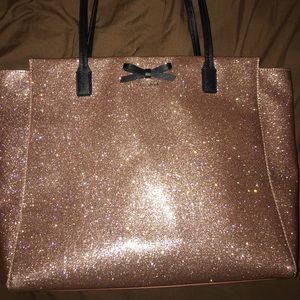 Pink sparkly Kate spade bag!!!!