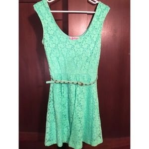 Aqua/Seafoam Green Candie's Dress!