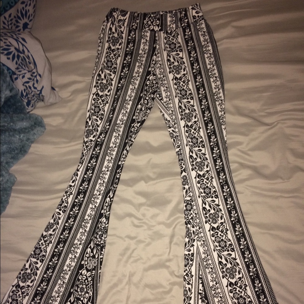 Bohemian bell style leggings