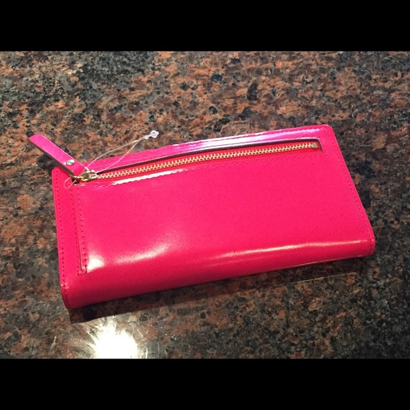 🌸SOLD🌸 NWT Kate Spade Large Pink Cameron Wallet - Picture 2 of 4